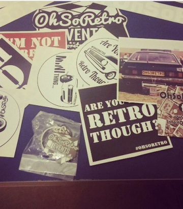 #OhSoRetro Sticker Bundle