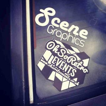 Rubik Cube Logo Vinyl 5"