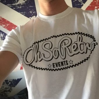 Kids White Oval Logo Tshirt - Image 5