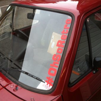Large #OhSoRetro Vinyl 500mm