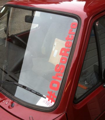 Large #OhSoRetro Vinyl 500mm