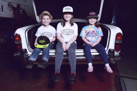 Kids White Oval Logo Tshirt - Image 2
