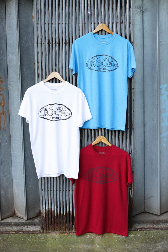 White/Black Oval Logo Tshirt - Image 8