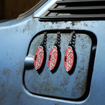 #OhSoRetro Oval Logo Keyring - Image 6