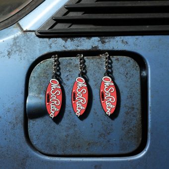 #OhSoRetro Oval Logo Keyring - Image 2
