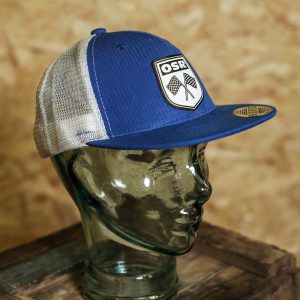 OSR Flag Leather Patch Trucker Caps (Various Colours) - Image 3