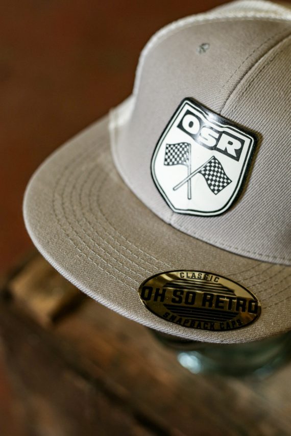 OSR Flag Leather Patch Trucker Caps (Various Colours)