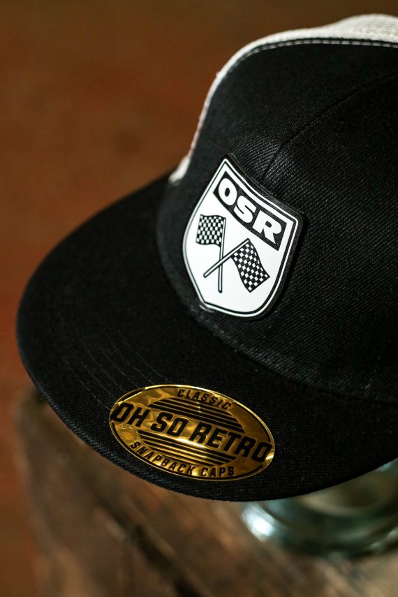 OSR Flag Leather Patch Trucker Caps (Various Colours) - Image 6