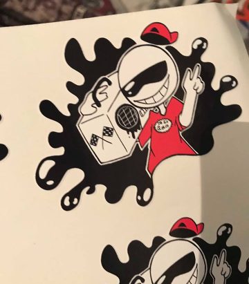 Anime Boom Box Vinyl 100mm