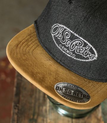 Suede Peaked Snapbacks