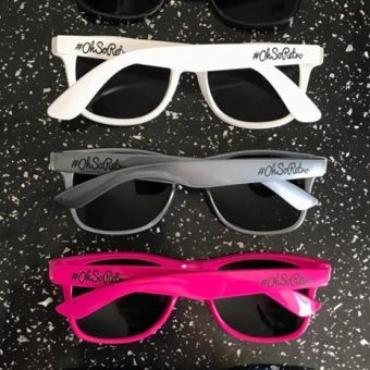 #OhSoRetro Red Plastic Sunglasses - Image 7