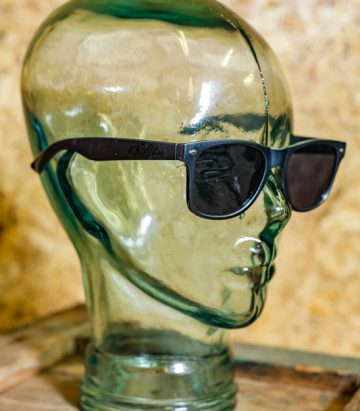 #OhSoRetro Silver Grey Plastic Sunglasses