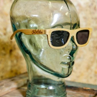 #OhSoRetro Full Bamboo Sunglasses