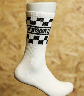 #OhSoRetro Tube Socks (Black or White)