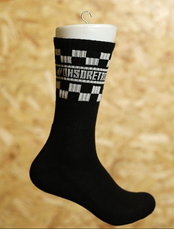 #OhSoRetro Tube Socks (Black or White) - Image 2