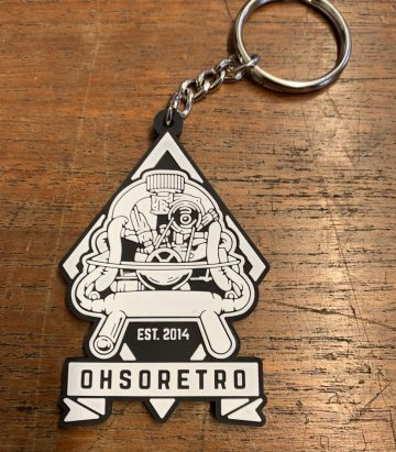Aircooled #OhSoRetro Keyring