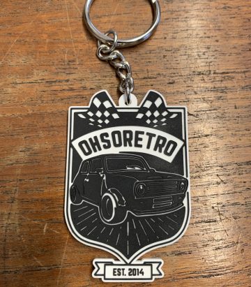 Mini Clubman #OhSoRetro Keyring