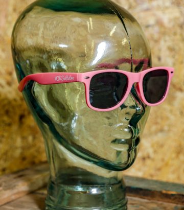 #OhSoRetro Pale Pink Plastic Sunglasses