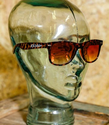 #OhSoRetro Tortoise Shell Plastic Sunglasses