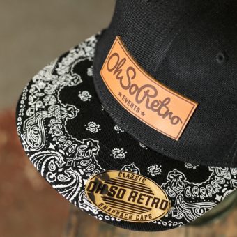 Leather Patch Hip Hop Snapback