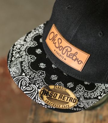 Leather Patch Hip Hop Snapback