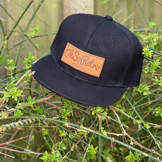 Brown Leather Rectangle Patch Snapback (Black/Grey/Khaki) - Image 9
