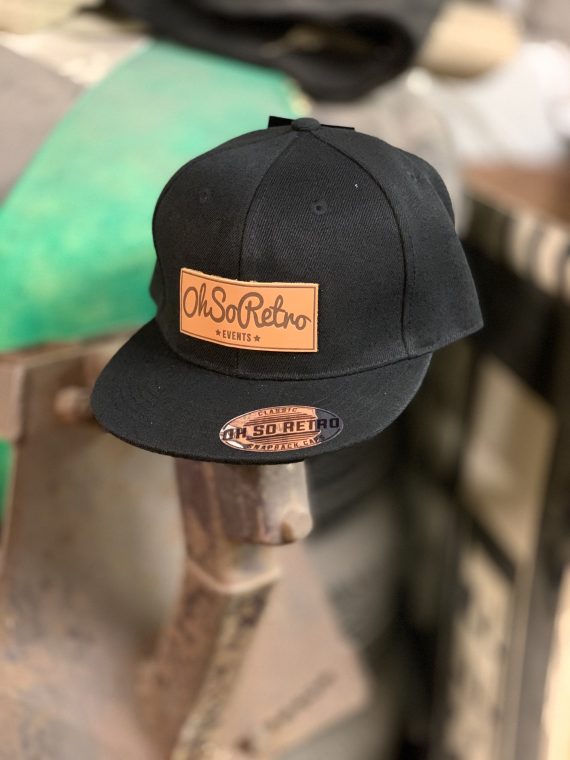 Brown Leather Rectangle Patch Snapback (Black/Grey/Khaki) - Image 13