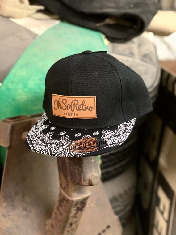 Leather Patch Hip Hop Snapback - Image 3