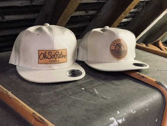Brown Leather Rectangle Patch Snapback (Black/Grey/Khaki) - Image 14