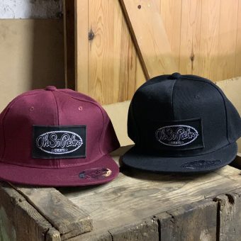 Rectangle Patch Snapbacks (Black or Burgundy) - Image 3