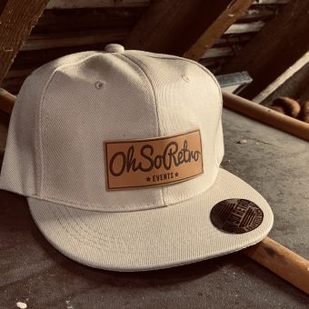 Brown Leather Rectangle Patch Snapback (Black/Grey/Khaki) - Image 15