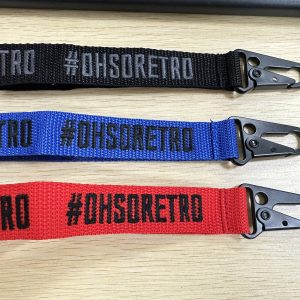 #OhSoRetro Embroidered Shorty Lanyards - Image 3
