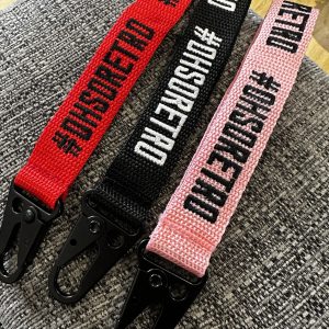 #OhSoRetro Embroidered Shorty Lanyards - Image 5