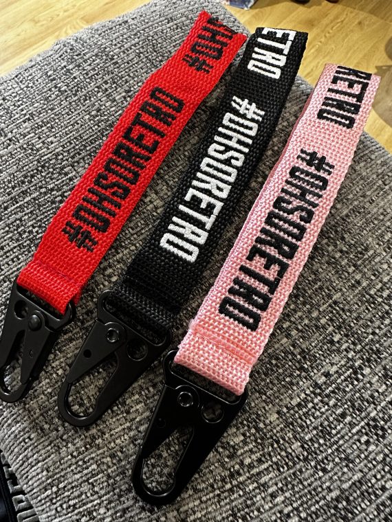 #OhSoRetro Embroidered Shorty Lanyards - Image 5