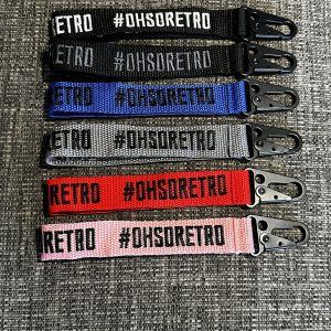 #OhSoRetro Embroidered Shorty Lanyards - Image 6