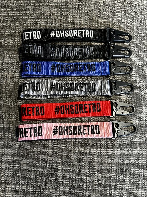 #OhSoRetro Embroidered Shorty Lanyards - Image 6
