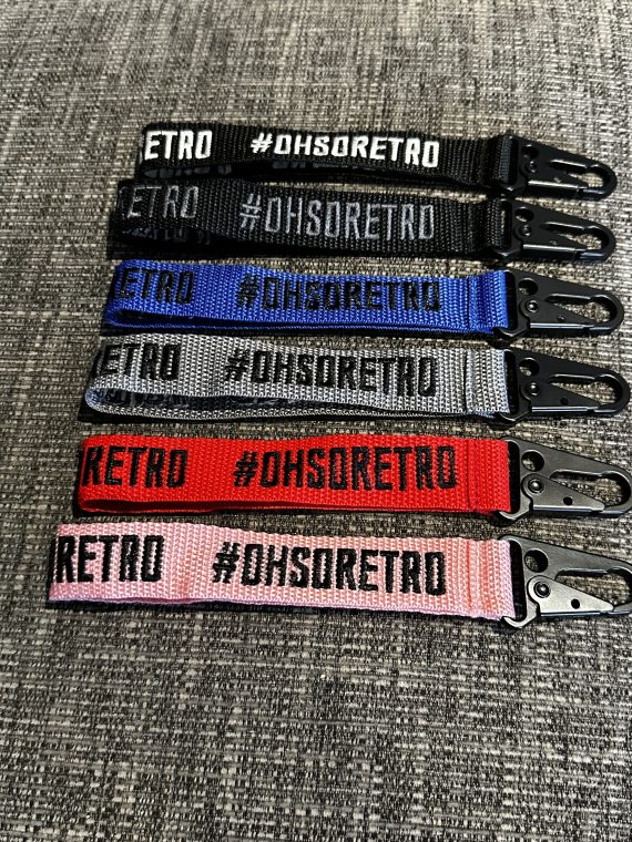 #OhSoRetro Embroidered Shorty Lanyards - Image 8