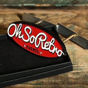 Oval Logo Enamel Grill Badge