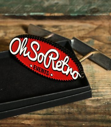 Oval Logo Enamel Grill Badge