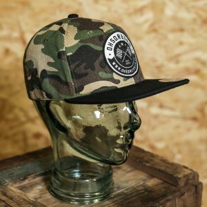 Camo Round Patch Snapback - Image 2