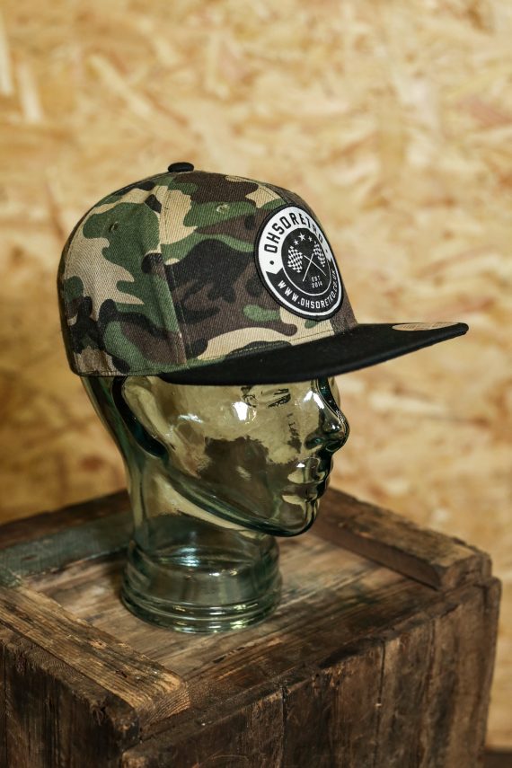 Camo Round Patch Snapback - Image 2