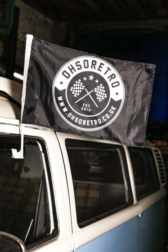 #OhSoRetro Clip On Window Flag