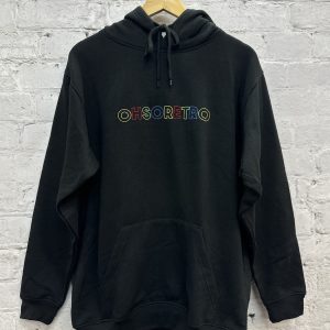 OhSoRetro Multi Coloured Embroidered Hoody