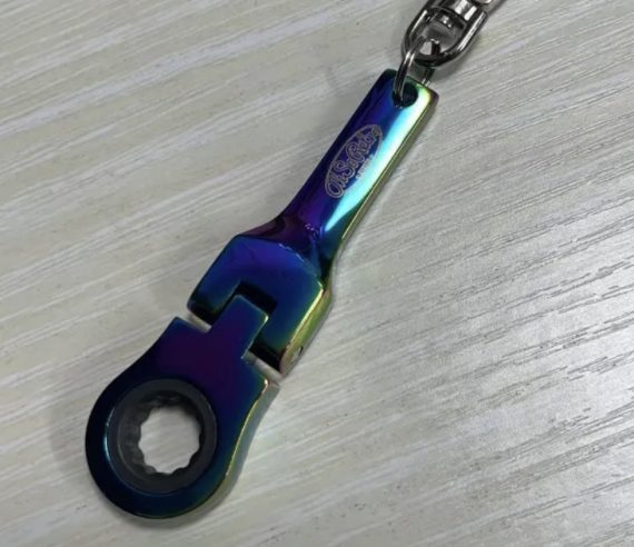 10mm Ratchet Spanner Keyring - Image 8