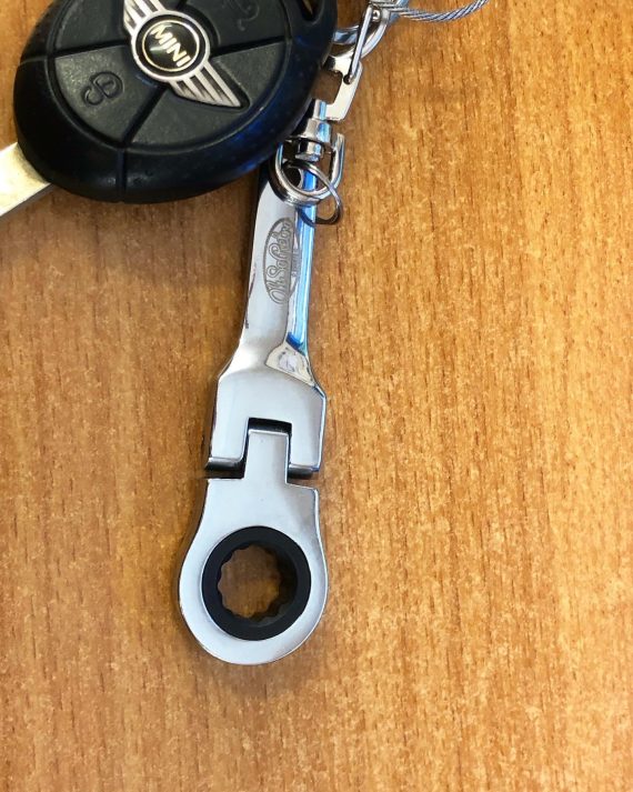 10mm Ratchet Spanner Keyring - Image 10