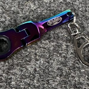 10mm Ratchet Spanner Keyring - Image 2