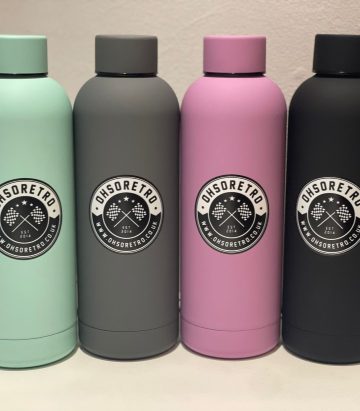 Round Logo Thermos Bottle