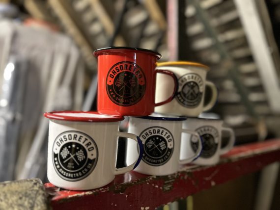 Round Logo Enamel Mugs - Image 3