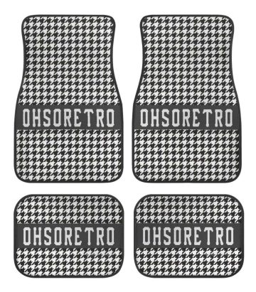 #OhSoRetro Universal Floor Mats