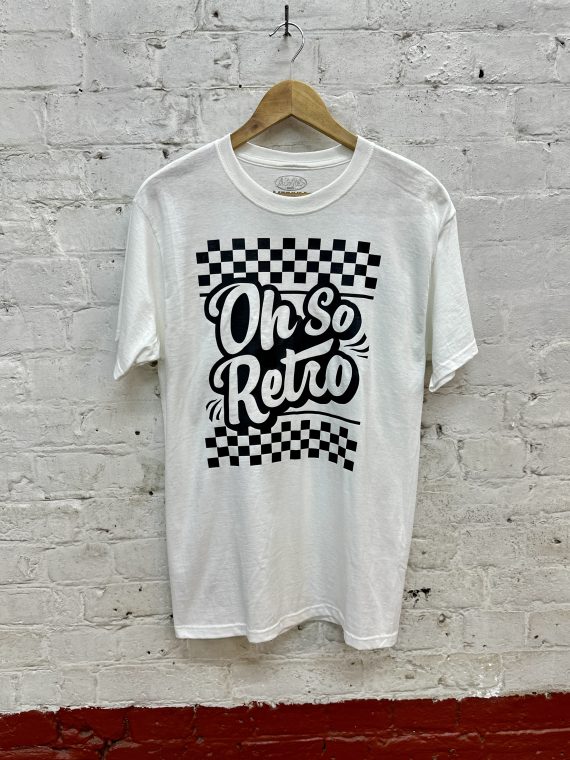 OhSoRetro Chequered Tshirt - Image 3